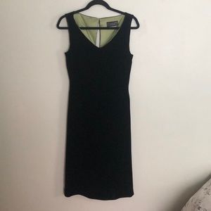 Richard Tyler vintage black velvet dress